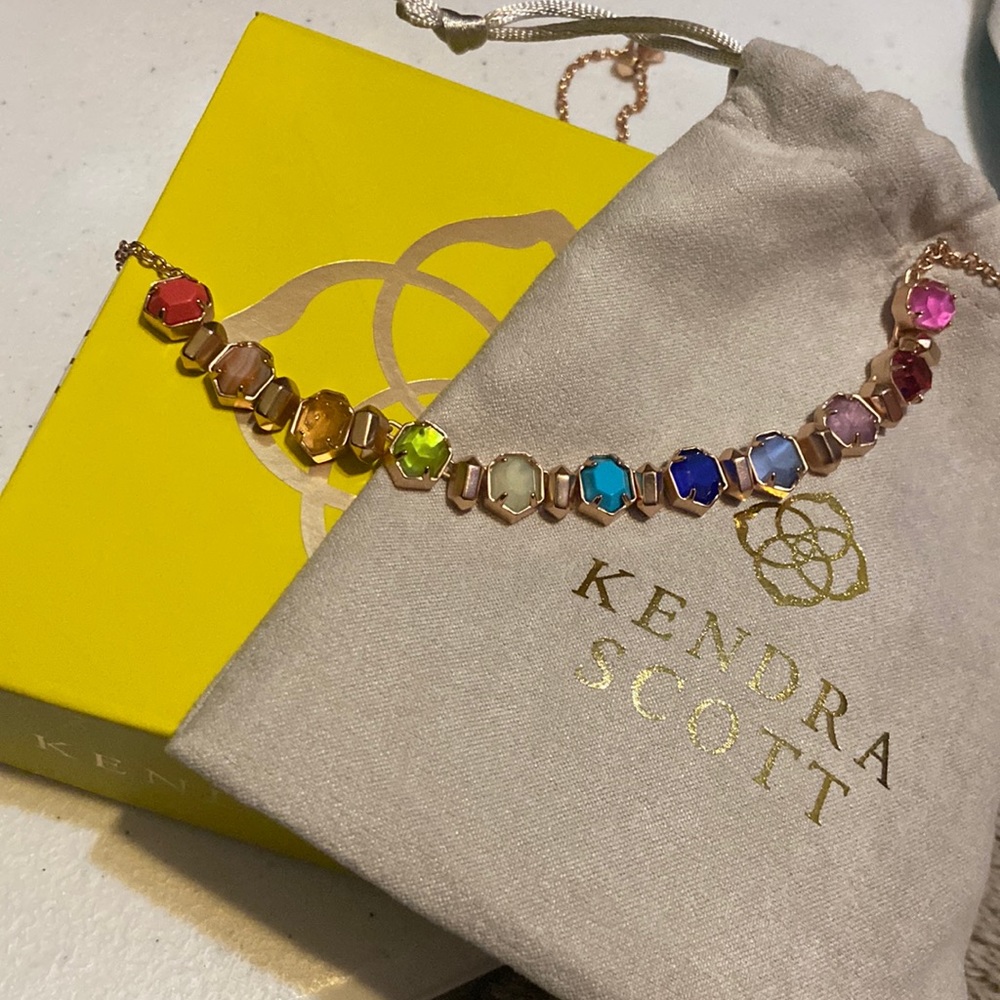 KS color bar necklace